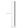 thumbnail image 5 of KAKOWELY 30PCS Male Header Pin Straight Single Row PCB Connector Strip Accessory,4.02X"X0.59"X0.08", 5 of 5