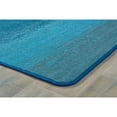 thumbnail image 2 of Carpets for Kids® Pixel Perfect Collection™ Water Stripes Activity Rug, 6' x 9', Blue, 2 of 4