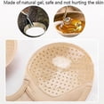 thumbnail image 4 of Strapless Silicone Deep U Bra Self-adhesive Gel Sticky Invisible Bra Bra Backless Dress Nude Bra, 4 of 4