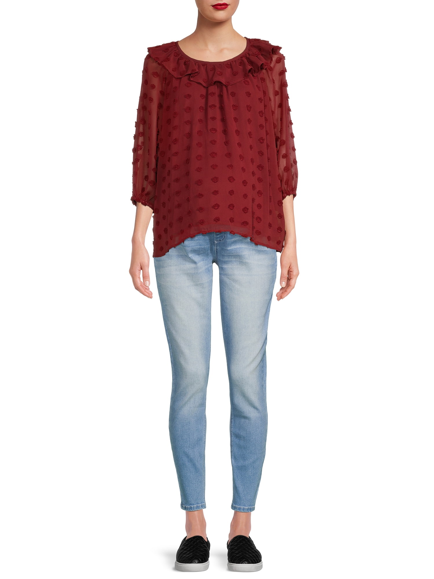 Time and Tru Women's Maternity Skinny Jeans, Sizes S-XXL