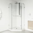 thumbnail image 2 of VIGO Piedmont 36 in. L x 36 in. W x 77 in. H Frameless Hinged Neo-angle Shower Enclosure Kit in Chrome with Clear Glass, 2 of 12