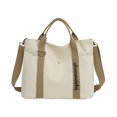 thumbnail image 1 of Xihbxyly Bolso Bandolera de Lona, Bolso de Viaje de Gran Capacidad, Impermeable y Resistente Al Desgaste, Multicapa, Correa de Hombro Ajustable, Estilo Universitario, para Actividades Al Aire Libre,, 1 of 7