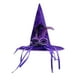 thumbnail image 2 of Sombrero de bruja para mujer | Accesorio de disfraz de Halloween con adorno de plumas | Sombrero de bruja para adultos para fiestas de disfraces, eventos temáticos y celebraciones de Halloween, 2 of 9