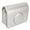 Silver, variant on Riousery Instant Camera Case Vintage Magnetic Flip Top Scratch Proof Camera PU Leather Bag with Shoulder Strap for Mini EVO, Silver (5.9 inches / 15 cm)