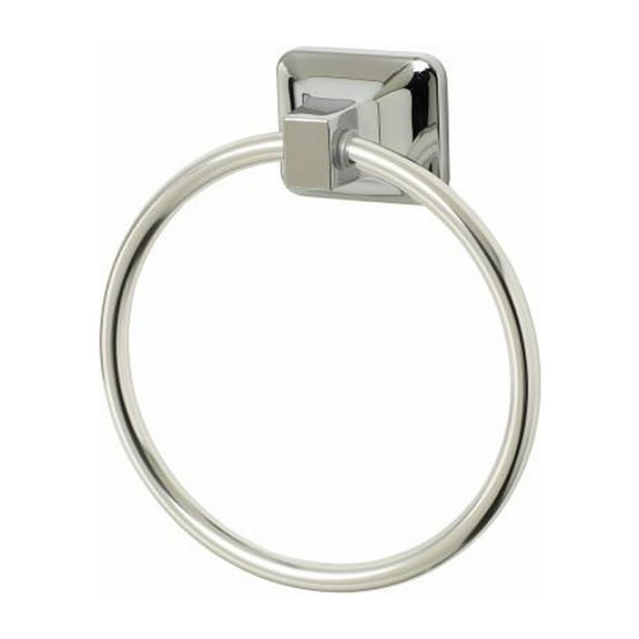 HomePointe 109726 Towel Ring, Brushed Nickel - Quantity 6