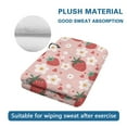 thumbnail image 4 of Yuyamidu Strawberry Golf Towel Cherry Blossom Cleaning Towel for Golf Bags Soft and Comfortable Machine Washable Golf Accessories for Women, Pink, 4 of 7