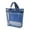 Blue, variant on PRINxy Mesh Shower Bag Travel Storage Bag Portable Beach Bag Cosmetic Organizer Handbag Mesh Travel Shower Caddy Tote Bag For Gym,Swim,Bathrooms Blue
