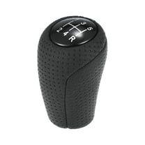 Unique Bargains 5 Speed Manual Shift Knob - Stick Shifter Lever Knob - for Mazda MX-6 93-97 Faux Leather Black - 1 Pc