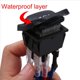 thumbnail image 5 of 4X Interruptor de Inversión de Polaridad Momentáneo, Actuador de Motor de Control A Prueba de Agua, Interruptor Basculante de 3 Posiciones y 6 Pines, 5 of 5