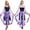 Purple, variant on YiZYiF Women's Sea Witch Mermaid Costume Halloween Purple Cosplay Tentacle Skirt Octopus Dress Purple 4XL