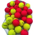 thumbnail image 3 of Golf Ball Planet - Callaway Superfast Balles de Golf Recyclées (3A/bon, Lot de 50, Rouge Mat/jaune), 3 of 5