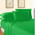 thumbnail image 2 of Elegant Comfort 4-Piece Bed Sheet Set, Three-Line Design 1500 Thread Count Quality Microfiber - Wrinkle and Fade Resistant - Deep Pocket, King, Emerald Green, 2 of 5