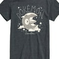 thumbnail image 3 of Pokémon - Lunatone - Men's Short Sleeve Graphic T-Shirt, 3 of 5