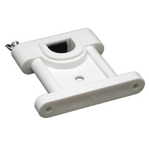 Whitecap Boat Antenna Standoff Mount S1808 | White Nylon