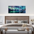 thumbnail image 2 of YST Aesthetic Aurora Canvas&nbsp;Wall&nbsp;Art for Home Bedroom Living Room,Snowy Mountain Lake Pictures&nbsp;Wall&nbsp;Decor,Nature Scenery Posters for Walls Artwork Decorations, 2 of 5