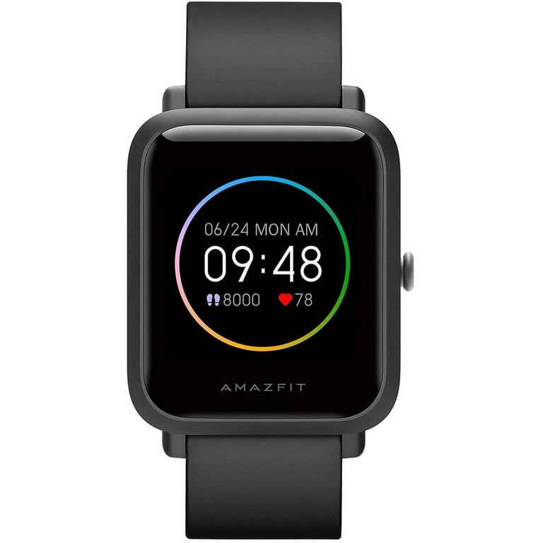 Amazfit Bip S Lite Smartwatch Fitness Watch Charcoal Black