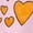 AD-Pink, variant on Leukemia Awareness with Orange Ribbon Made of Hearts T-Shirt