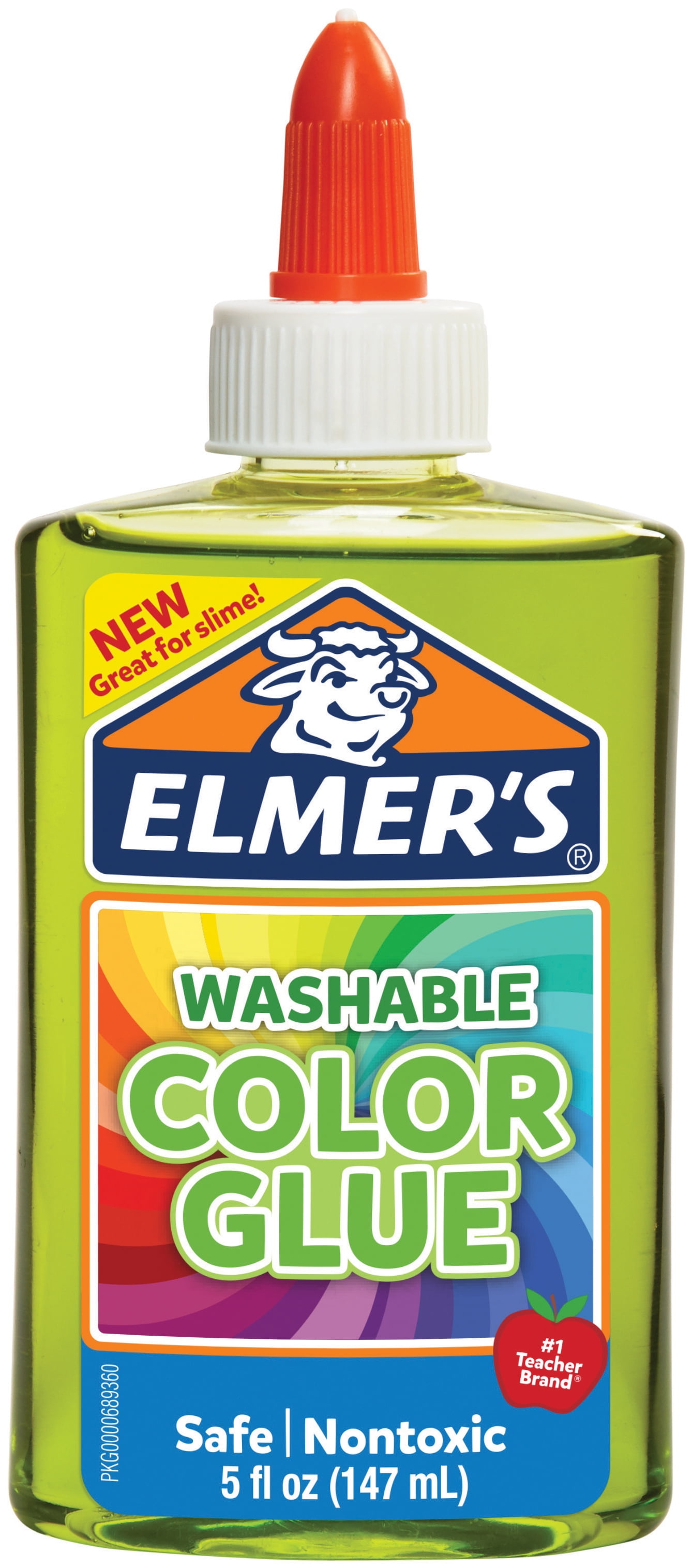 Elmers Transparent Colored Liquid Glue 5oz-Green - Walmart.com ...