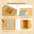 thumbnail image 4 of Password-Protected Mini Piggy Bank for / Battery-Free Safe Toy Bank with Easy Retr G1003, 4 of 6