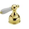 Delta H612 Two Traditional / Classic Porcelain Lever Handle From The Traditional
