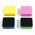 thumbnail image 3 of Janrevotw 15 Magnetic Whiteboard Erasers, Eva Board Erasers, Square Cloth Blackboard Erasers, 5*5*1.5, Suitable For Classrooms, Offices, And Homes, 3 of 7