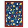 thumbnail image 3 of Joy Carpets Kid Essentials Children of the World 77" Round Indoor Area Rug in Color Multi, 3 of 4