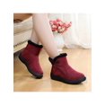 thumbnail image 4 of UKAP Waterproof Winter Women Shoes Snow Boots Plush-lined Zipper Warm Ankle Booties, 4 of 7