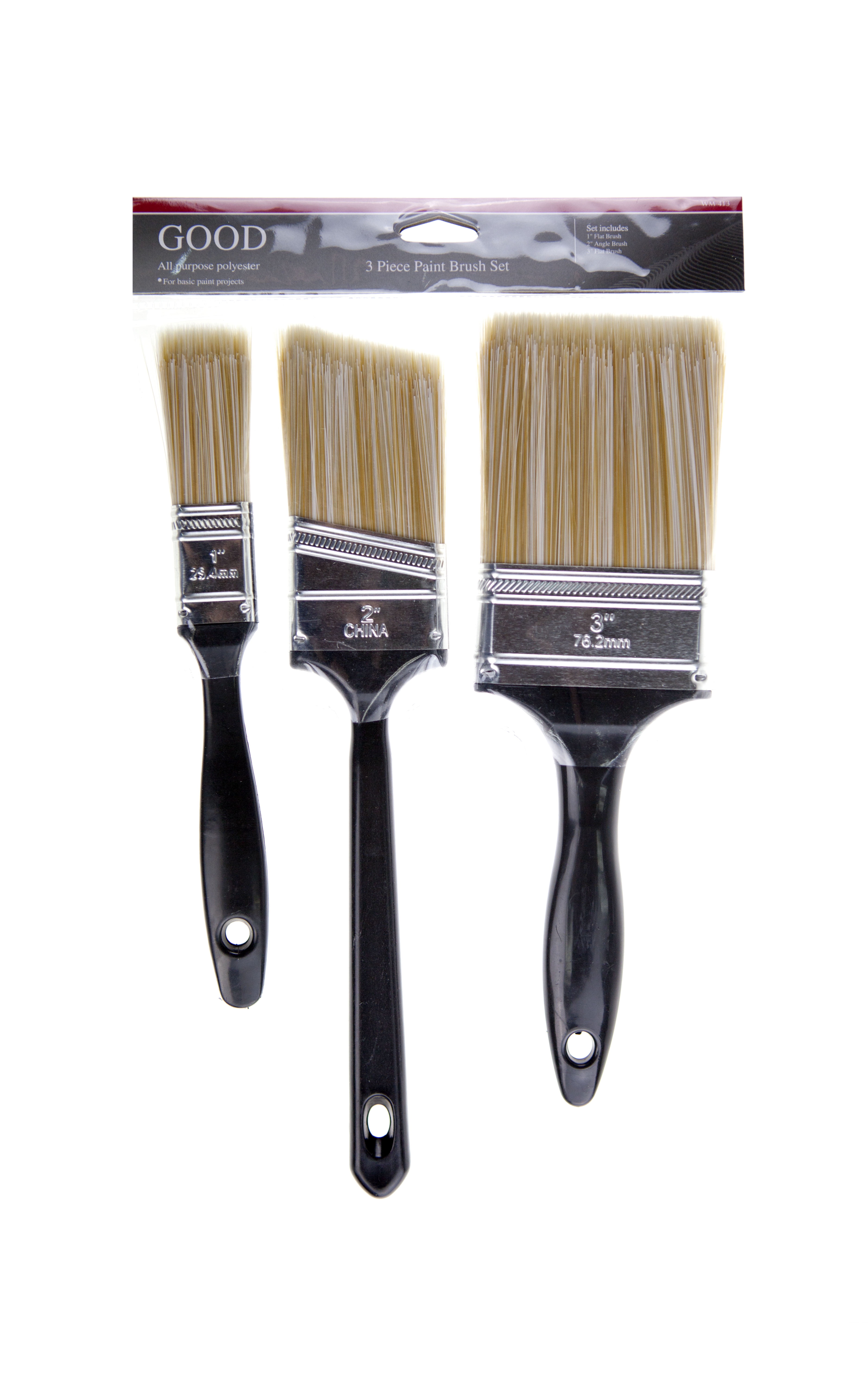 Good Brush Set, 3 Piece