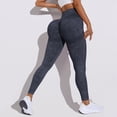 thumbnail image 4 of UngA 3D Gym Leggings for Women, Butt Lift and Tummy Control High Waisted Shaping Pants, Skin-Friendly & Breathable No Curling Lift Pants Workout Womens Legging Dark Gray,XL, 4 of 6