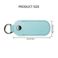 thumbnail image 5 of USB Flash Drive Case Microfiber Leather Dust Protective Cover with Metal Snap Closure Keychain Optional Color, 5 of 20