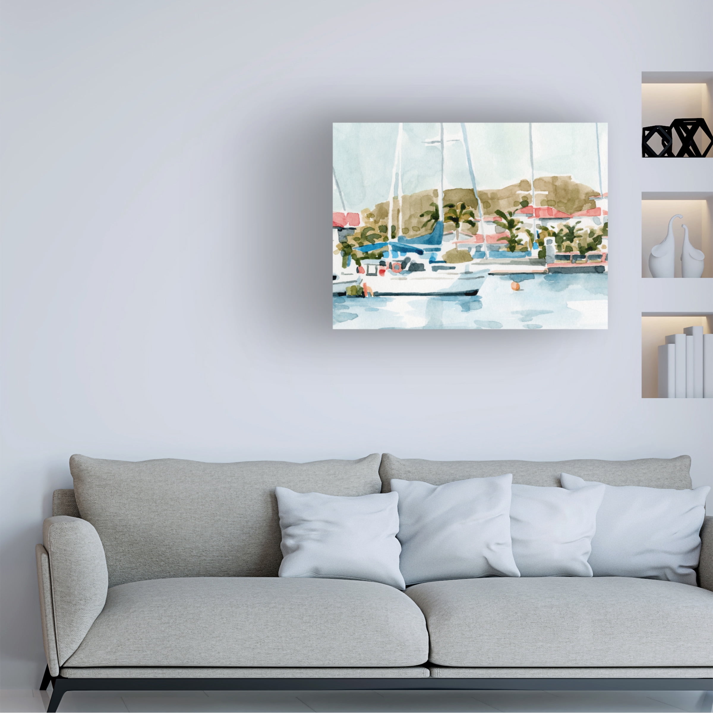 Emma Caroline 'Vintage Vacation II' Canvas Art