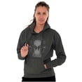 thumbnail image 4 of Hourglass Hands Crystal Ball Celestial Hoodie Sweatshirt Women Brisco Brands X, 4 of 6