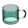 thumbnail image 1 of Taza de aislamiento térmico Sunnimix de vidrio de borosilicato doble pared multicolor 250ml, 1 of 8