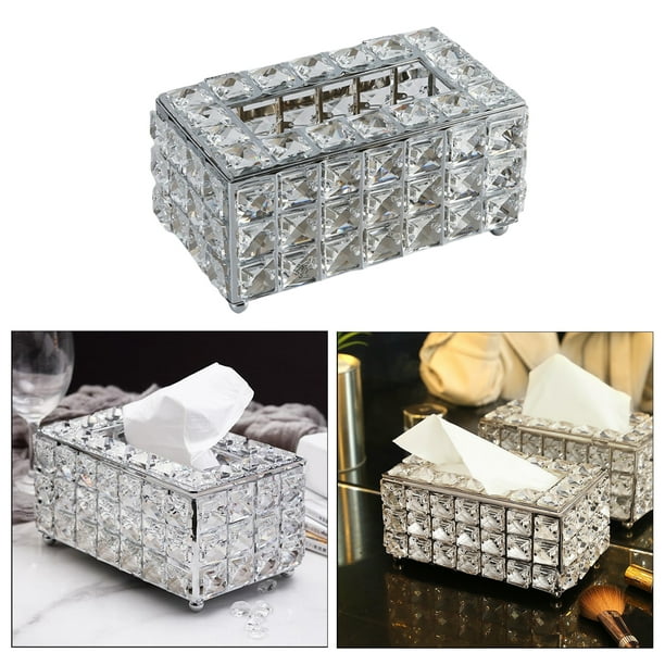 Facial Tissue Box Covers Large Rectangular Napkin Holder Paper Storage Dispenser
