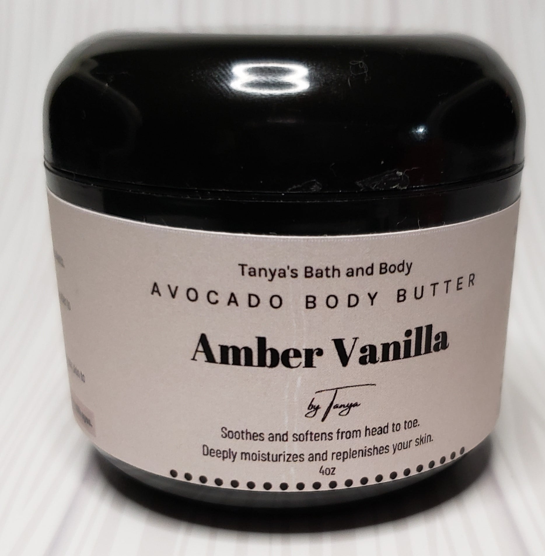 Amber Vanilla Whipped Avocado Oil Body Butter