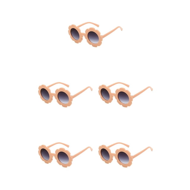 sweethay Gafas ópticas Gafas de sol Gafas de sol para niños Protección UV con marco adecuado para protección de ojos Naranja Rosa Type2 NO2