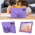 thumbnail image 3 of for Samsung Galaxy Tab S9/S8/S7 11" 2023/2022/2020 Cute Kids Case, Cartoon Butterfly Stand Case Shockproof Flexible Silicone Hard Protective Cover for Samsung Galaxy Tab S9 FE 10.9" 2023, Lightpurple, 3 of 7
