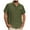 Army Green, variant on Men Linen Shirts Casual Short Sleeve Buttons Down Shirts Mens Comfy Lightweight Tops Summer Beach Wedding Vacation Hawaiian Shirt with Pocket Big & Tall Sizes 3X 4X 5X White Clearance