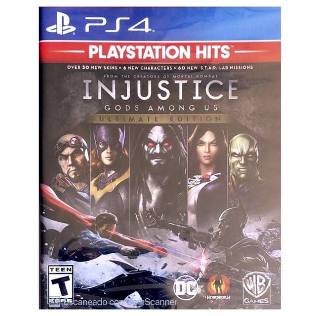 Injustice Gods Amoung Us Ultimate Edition Playstation Hits PlayStation Para PS4