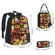 thumbnail image 2 of Disketp Cars Mochila Estampada de Gran Capacidad con Lonchera y Estuche, Set de 3 Piezas para Estudiantes, 2 of 7