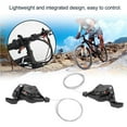 thumbnail image 4 of 2pcs Derailleur Rear Bicycles Shift Lever Shifter Trigger Adjustable Easy to Install Control Mountain Sporting, 4 of 9