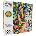 thumbnail image 3 of Cross & Glory - Spot and Jane: Lemon Grove Delight - 1000 Piece Jigsaw Puzzle for Adults | Tropical Artwork Puzzle | Relaxing Puzzle Experience with Dalmatian & Floral Design, 3 of 5