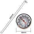 thumbnail image 4 of Thermomètre de Compost à Longue Tige - Réponse Rapide en Acier Inoxydable 20 Pouces - Sonde de Mesure - Fahr, 4 of 5