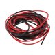 thumbnail image 1 of Ofertas Únicas 1 Juego de Cable de Tierra Universal 20AWG para Radio de Coche, Automotriz, Cable de Potencia para Altavoces de Coche Aislado y Suave TC Negro y Rojo, 1 of 1