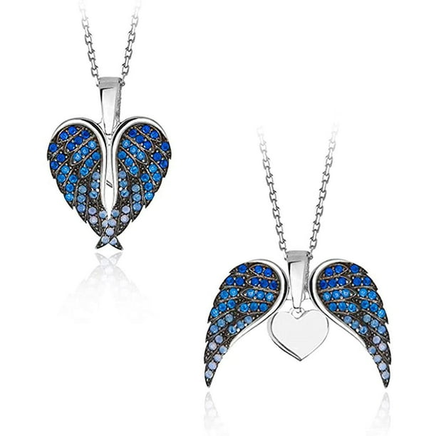 Angel store necklace walmart