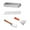Long stainless steel, variant on SDFGTstore Pack of 3 Sturdy Construction Rectangular Tiramisu Molds Spatula Included