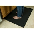 thumbnail image 3 of Earth Edge Comfortboost Anti-Fatigue Mat Plus 2'x3' Black NBR Premium Foam Kitchen, Garage, Instant Relief, 3 of 8