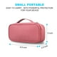thumbnail image 4 of Bolsa organizadora de cables de viaje Lacdo Electronic Pink, 4 of 7