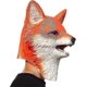 thumbnail image 1 of Fox Mask - Halloween Latex Animal Head Mask, 1 of 5