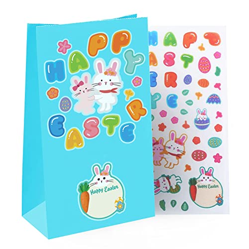 Small Easter Gift Bags (24Pack) with Creative DIY Fun Easter Themed